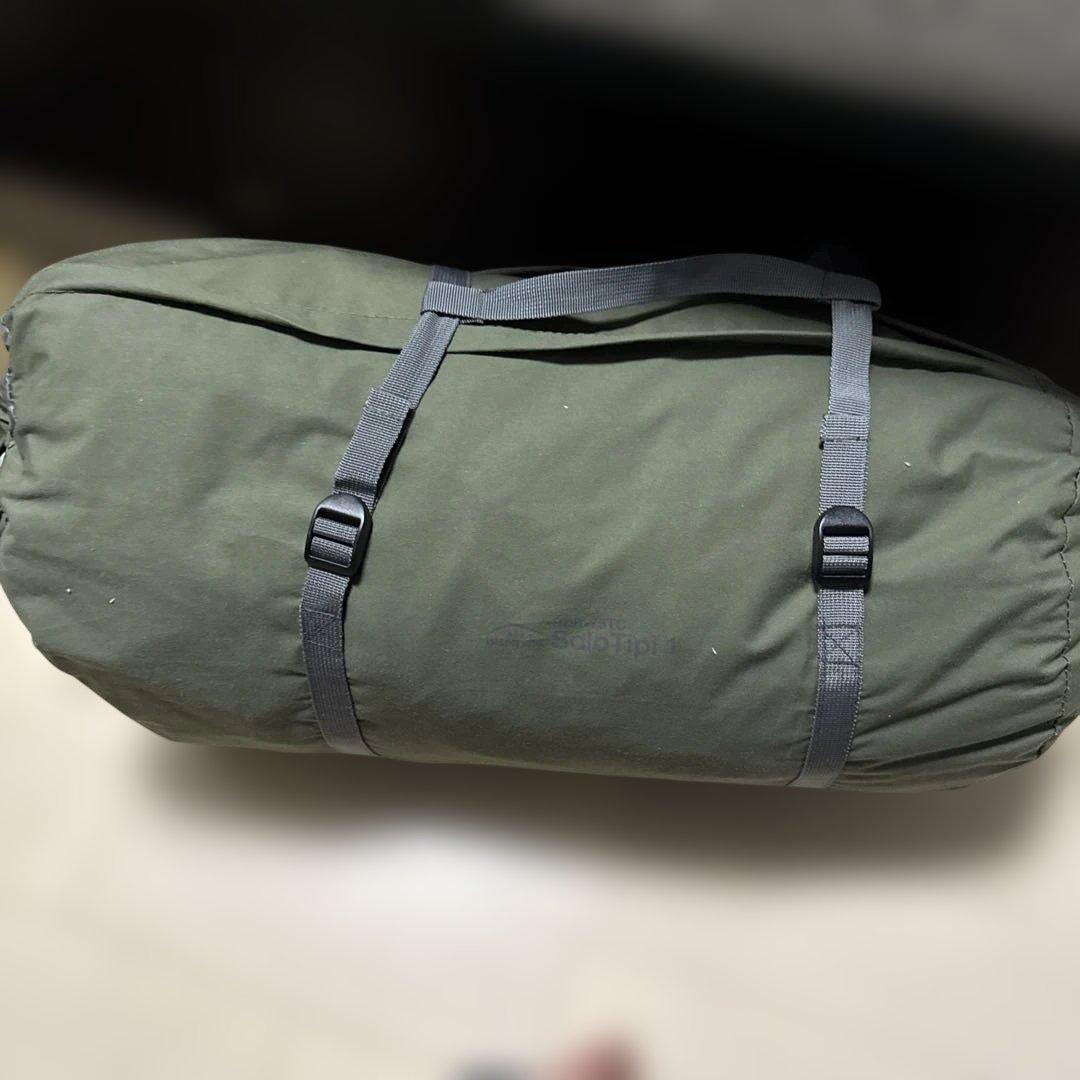 Soloティピー1TC オリーブグリーン ワンポールテント＋グランドシート 実際に調べた】ソロティピー1TCのレイアウト＆グランドシート - WAKATTA